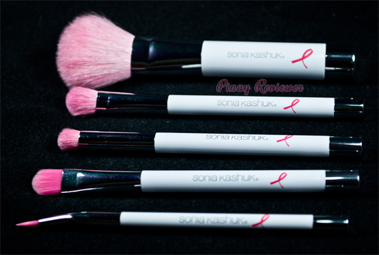 Review: Sonia Kashuk Breast Cancer Awareness Proudly Pink Brush Set