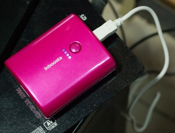 Inboosta Travel Booster can be charged through a USB connection to your computer[2]